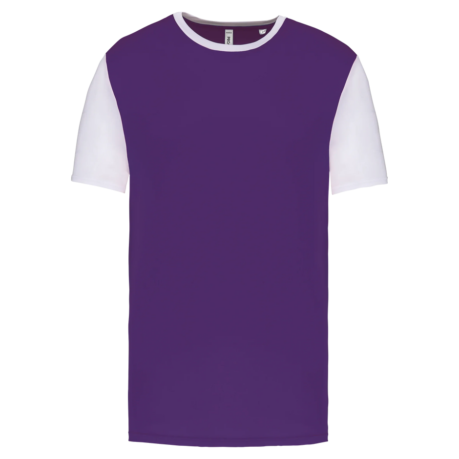 PA4023 - Maillot multisport manches courtes bicolore unisexe - Occifloc