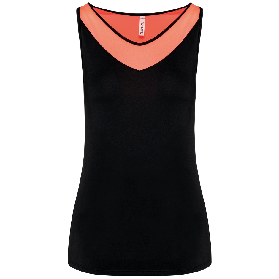PA4031 - Débardeur de padel bicolore femme - Occifloc