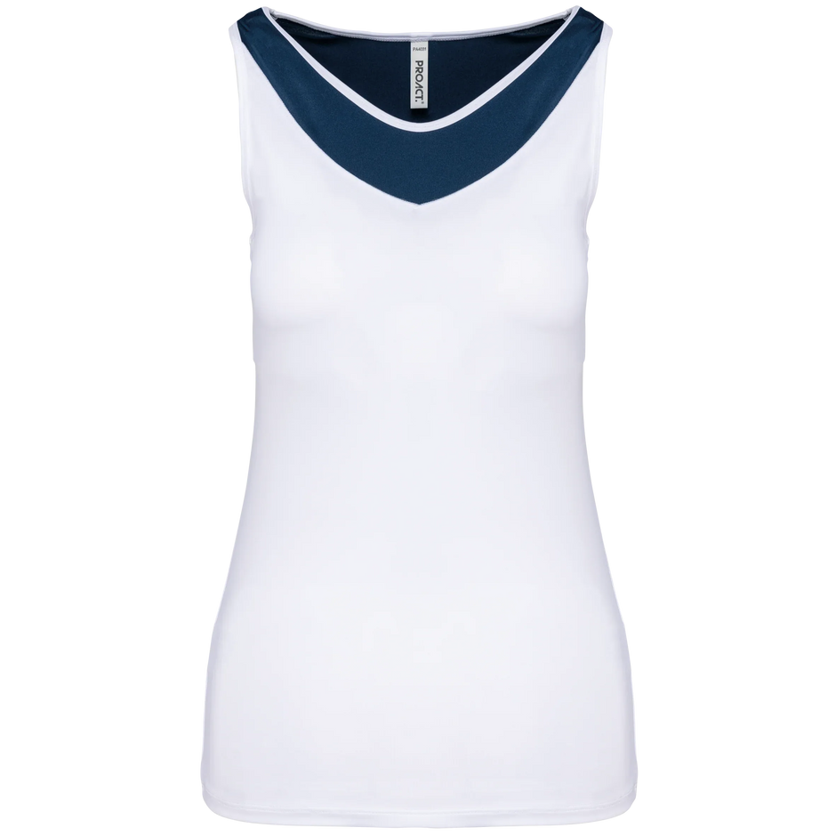 PA4031 - Débardeur de padel bicolore femme - Occifloc