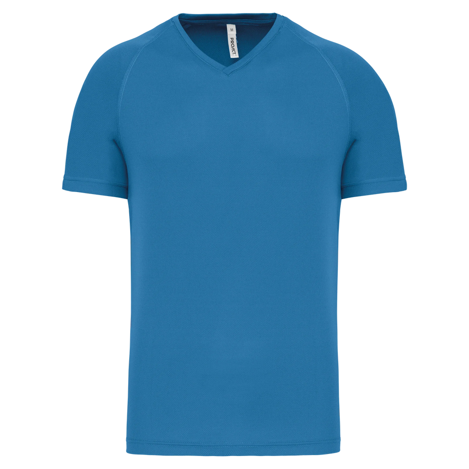 PA476 - T-shirt de sport manches courtes col v homme - Occifloc