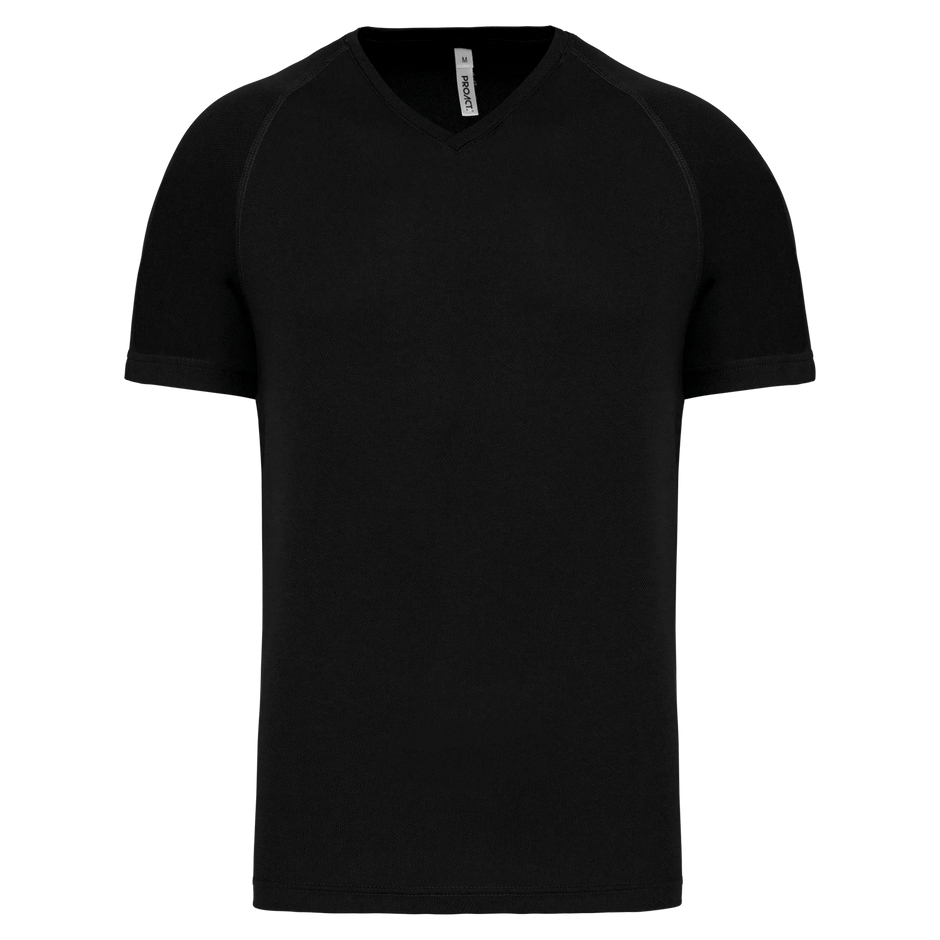PA476 - T-shirt de sport manches courtes col v homme - Occifloc