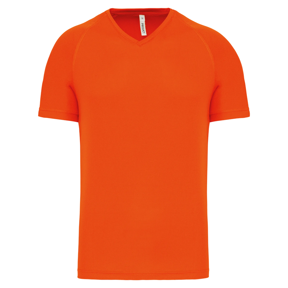 PA476 - T-shirt de sport manches courtes col v homme - Occifloc