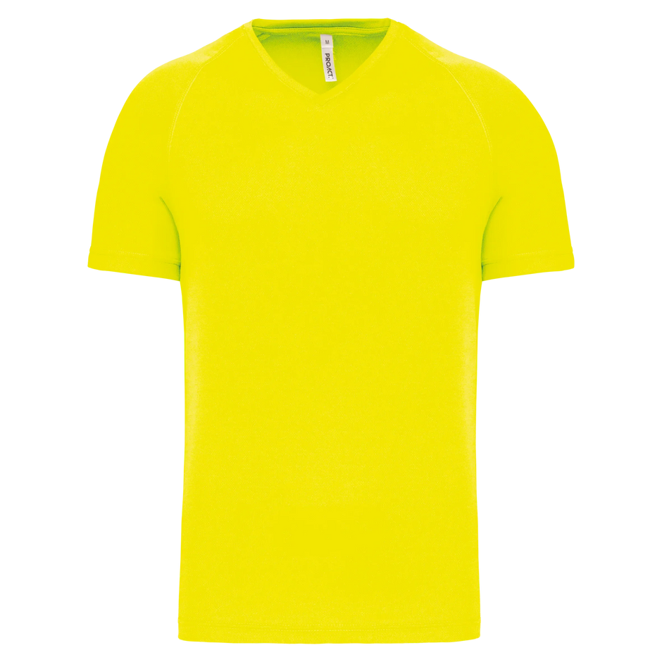PA476 - T-shirt de sport manches courtes col v homme - Occifloc