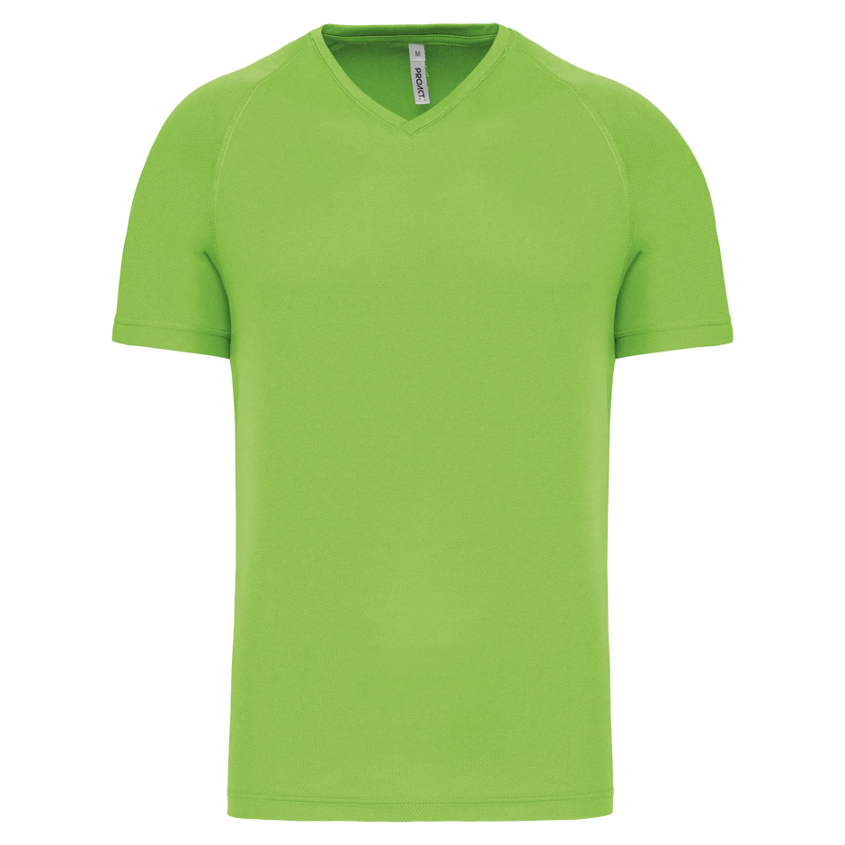 PA476 - T-shirt de sport manches courtes col v homme - Occifloc