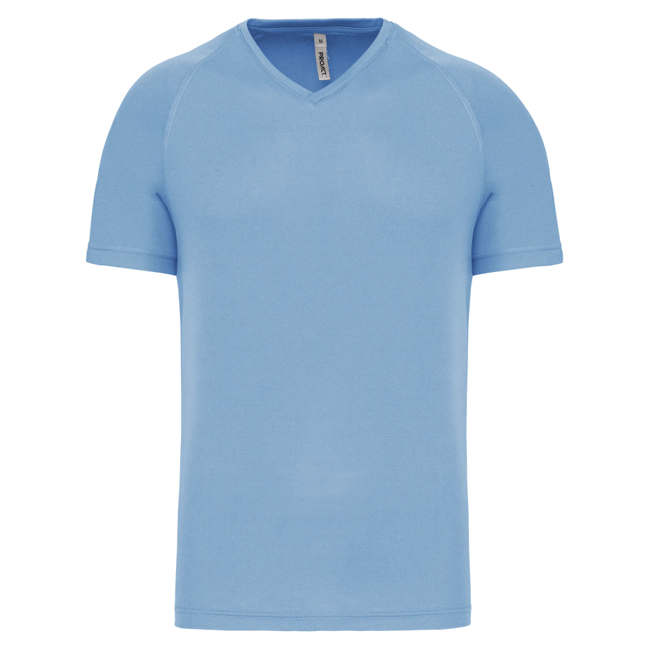 PA476 - T-shirt de sport manches courtes col v homme - Occifloc