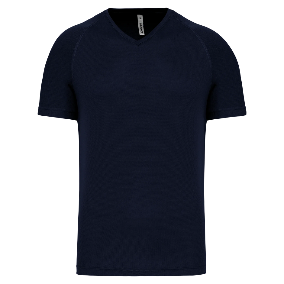 PA476 - T-shirt de sport manches courtes col v homme - Occifloc