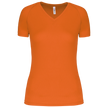 PA477 - T-shirt de sport manches courtes col v femme - Occifloc