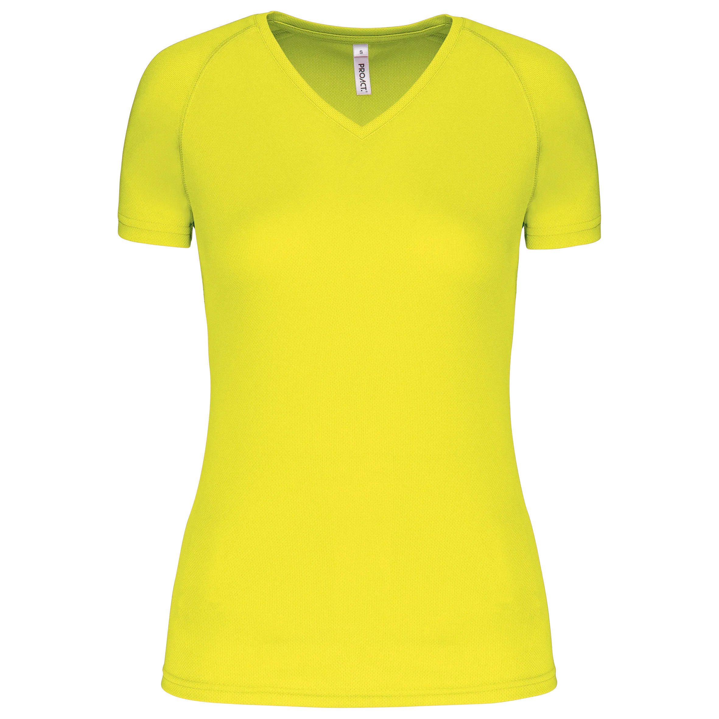 PA477 - T-shirt de sport manches courtes col v femme - Occifloc