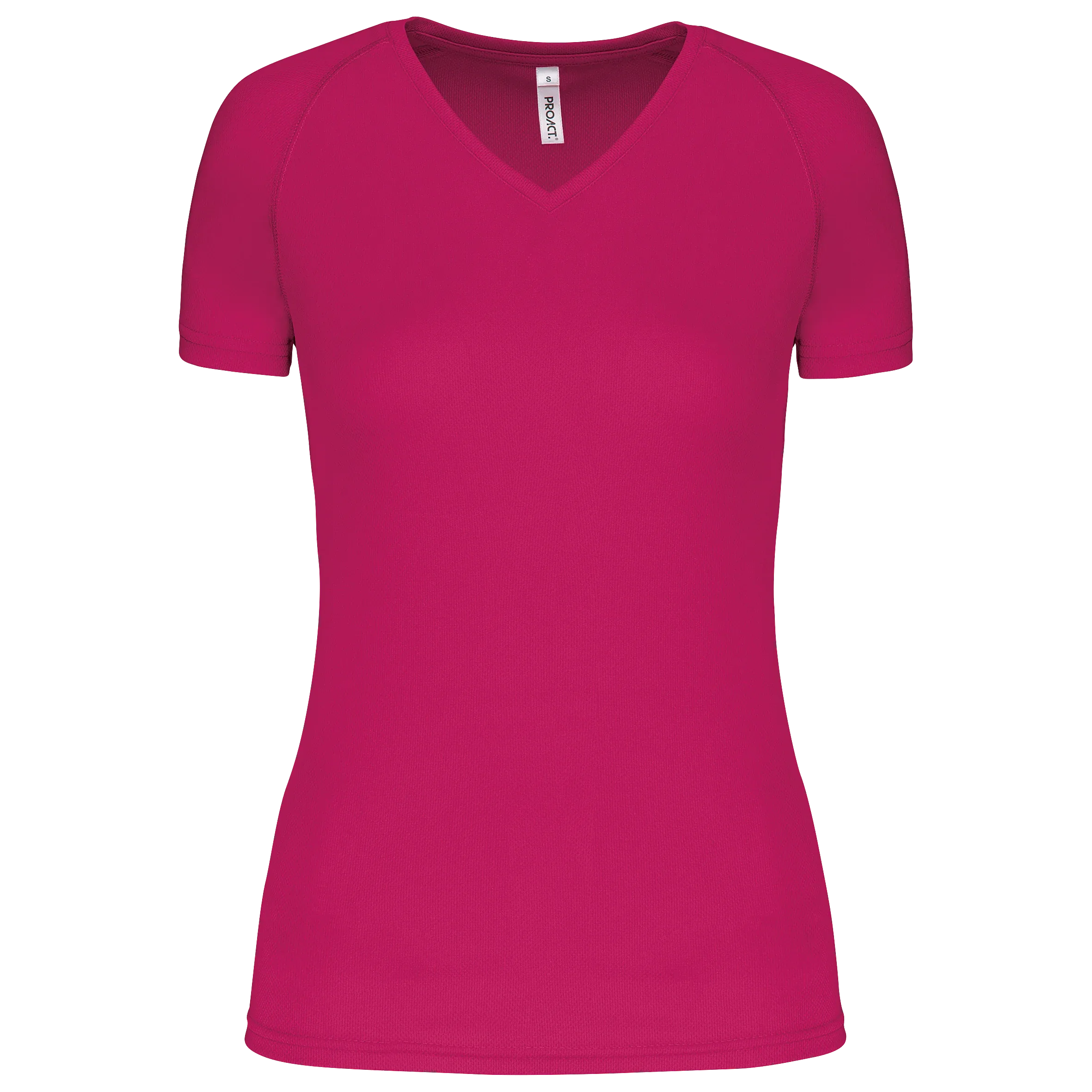 PA477 - T-shirt de sport manches courtes col v femme - Occifloc