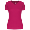 PA477 - T-shirt de sport manches courtes col v femme - Occifloc