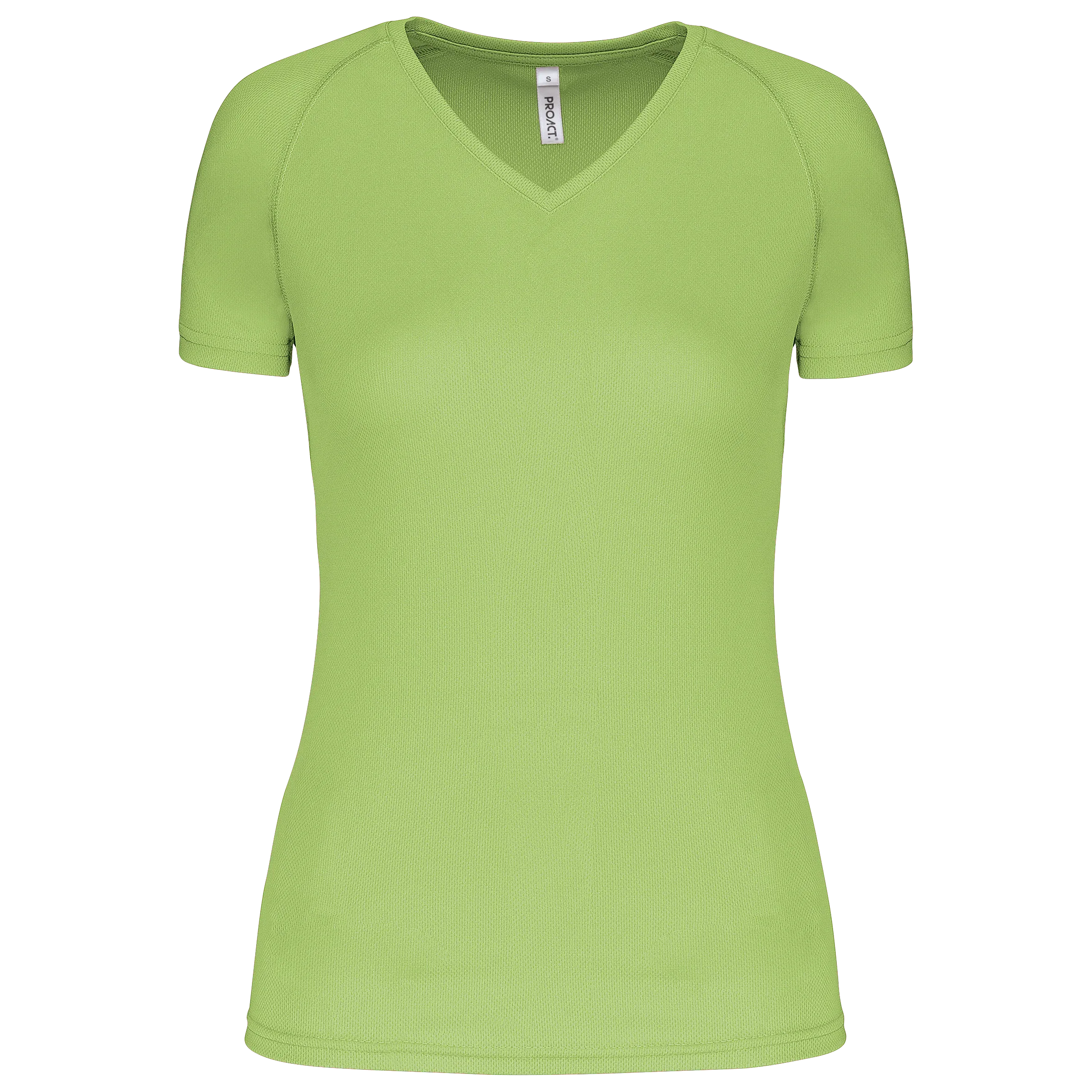 PA477 - T-shirt de sport manches courtes col v femme - Occifloc