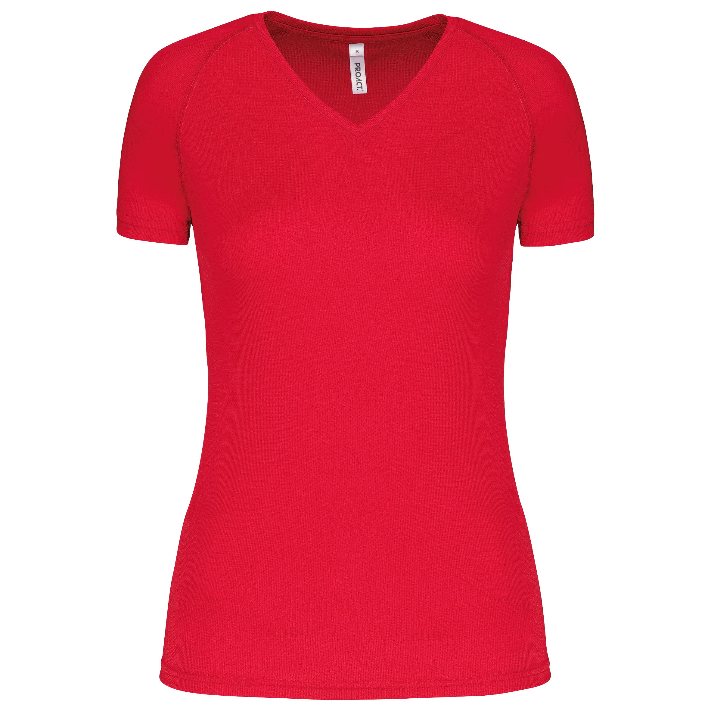 PA477 - T-shirt de sport manches courtes col v femme - Occifloc