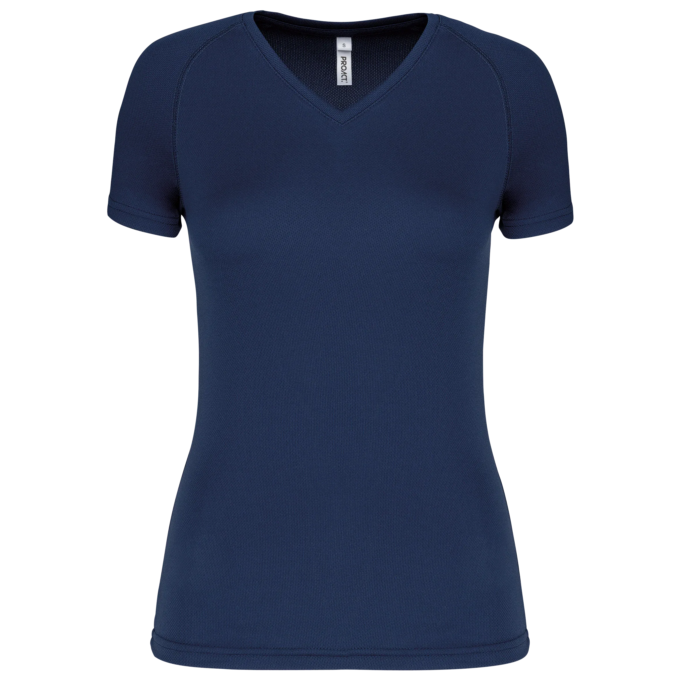 PA477 - T-shirt de sport manches courtes col v femme - Occifloc