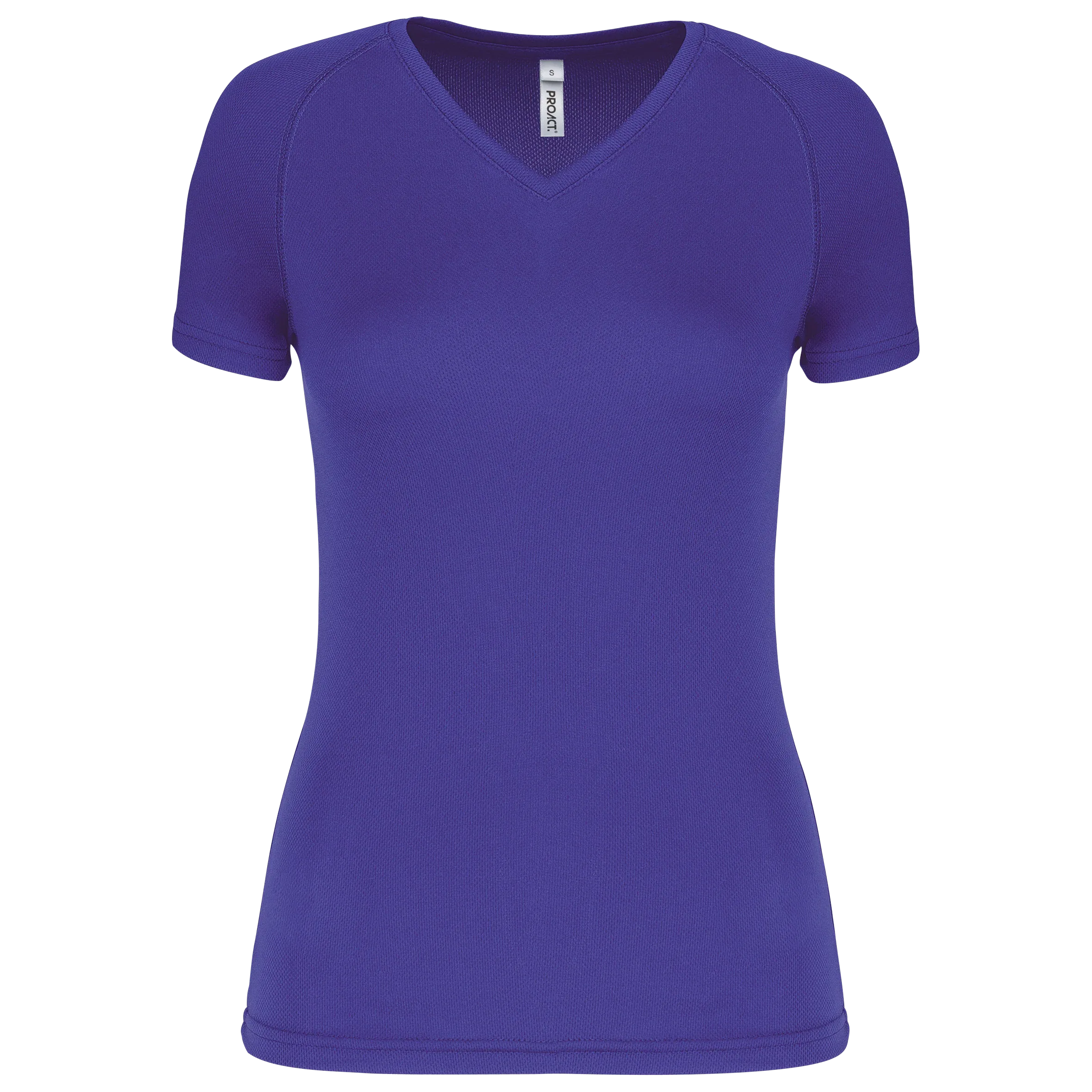 PA477 - T-shirt de sport manches courtes col v femme - Occifloc