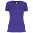 PA477 - T-shirt de sport manches courtes col v femme - Occifloc