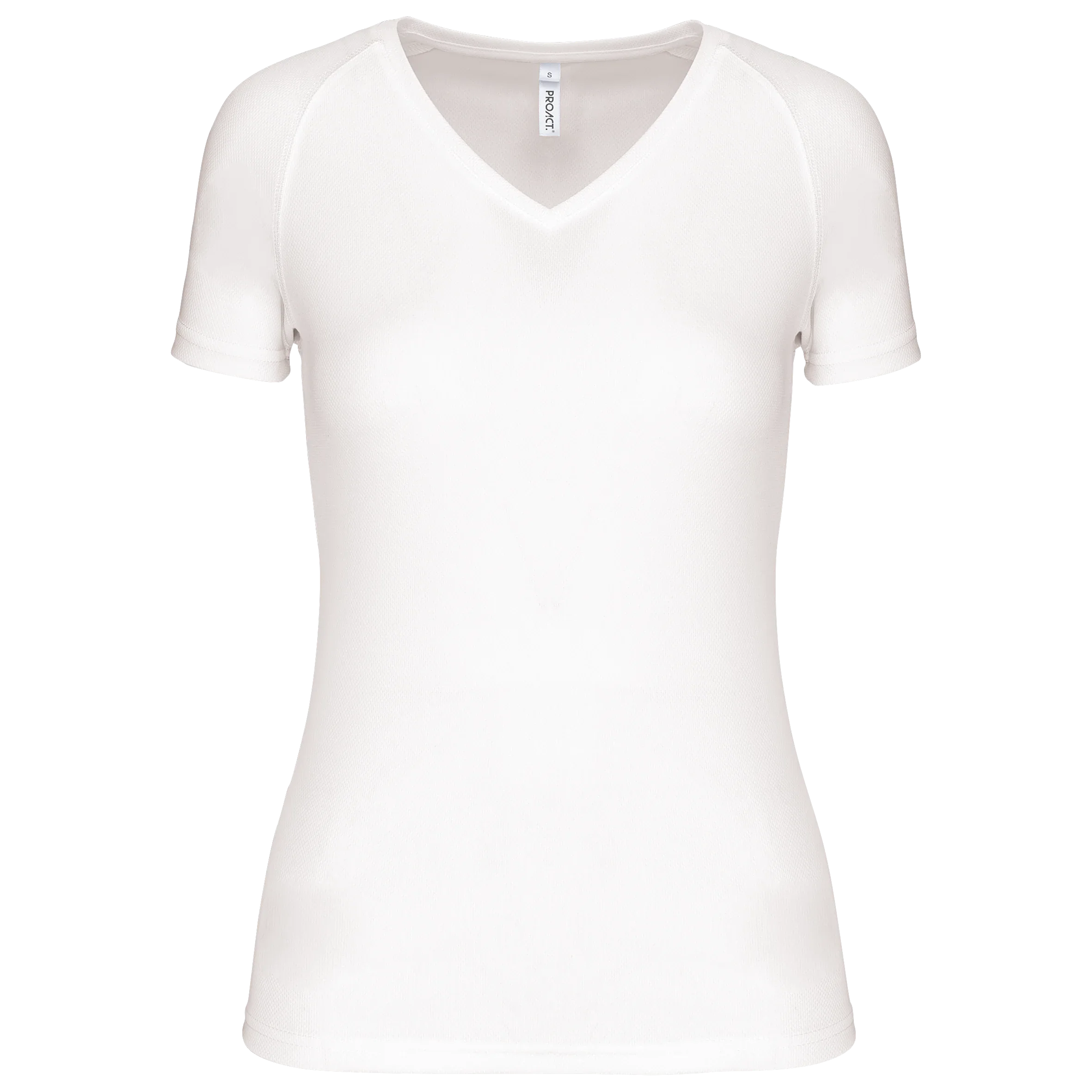 PA477 - T-shirt de sport manches courtes col v femme - Occifloc