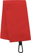 PA579 - Serviette de golf nid d'abeille - 50 x 40 cm - Occifloc