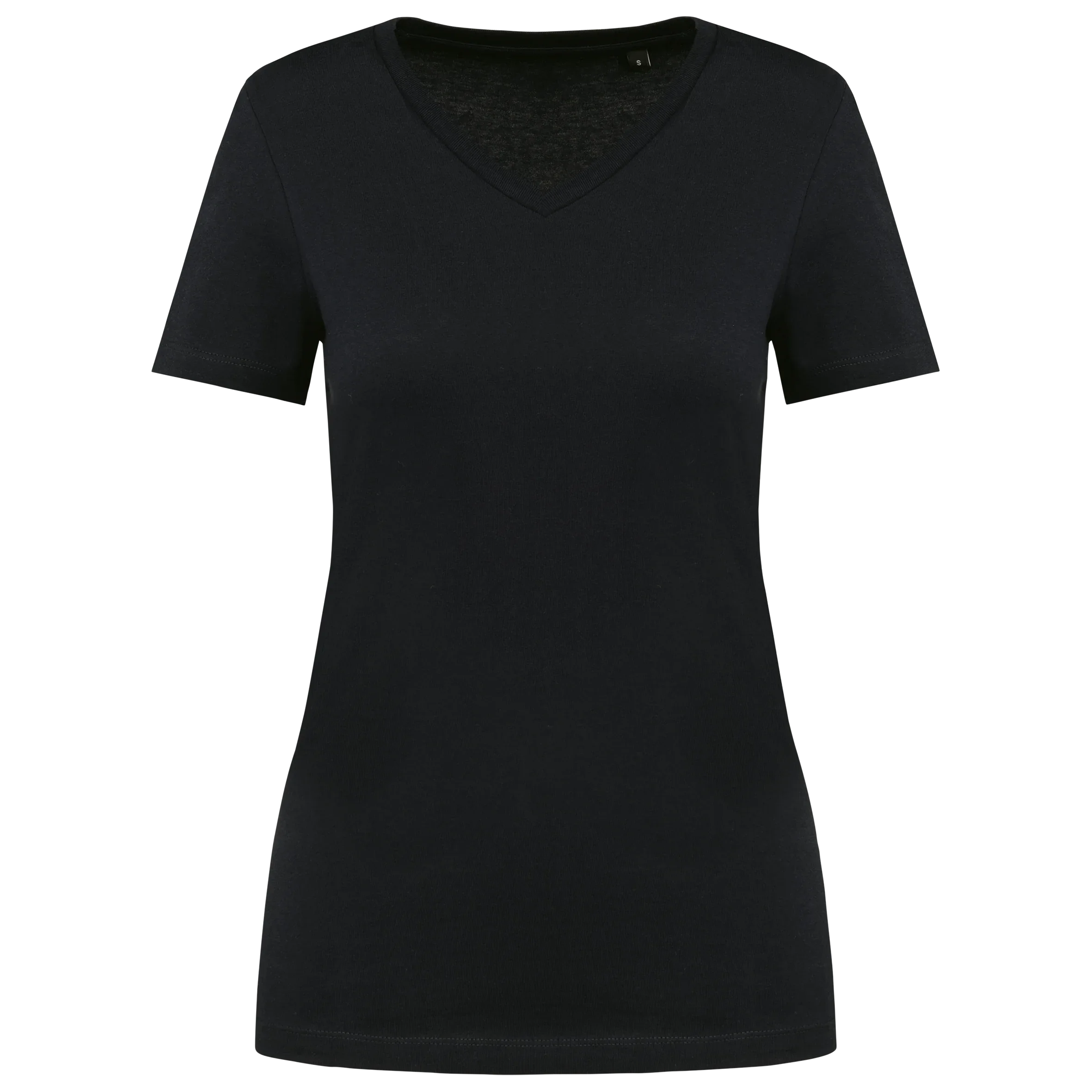 PK305 - T-shirt Supima® col V manches courtes femme - Occifloc