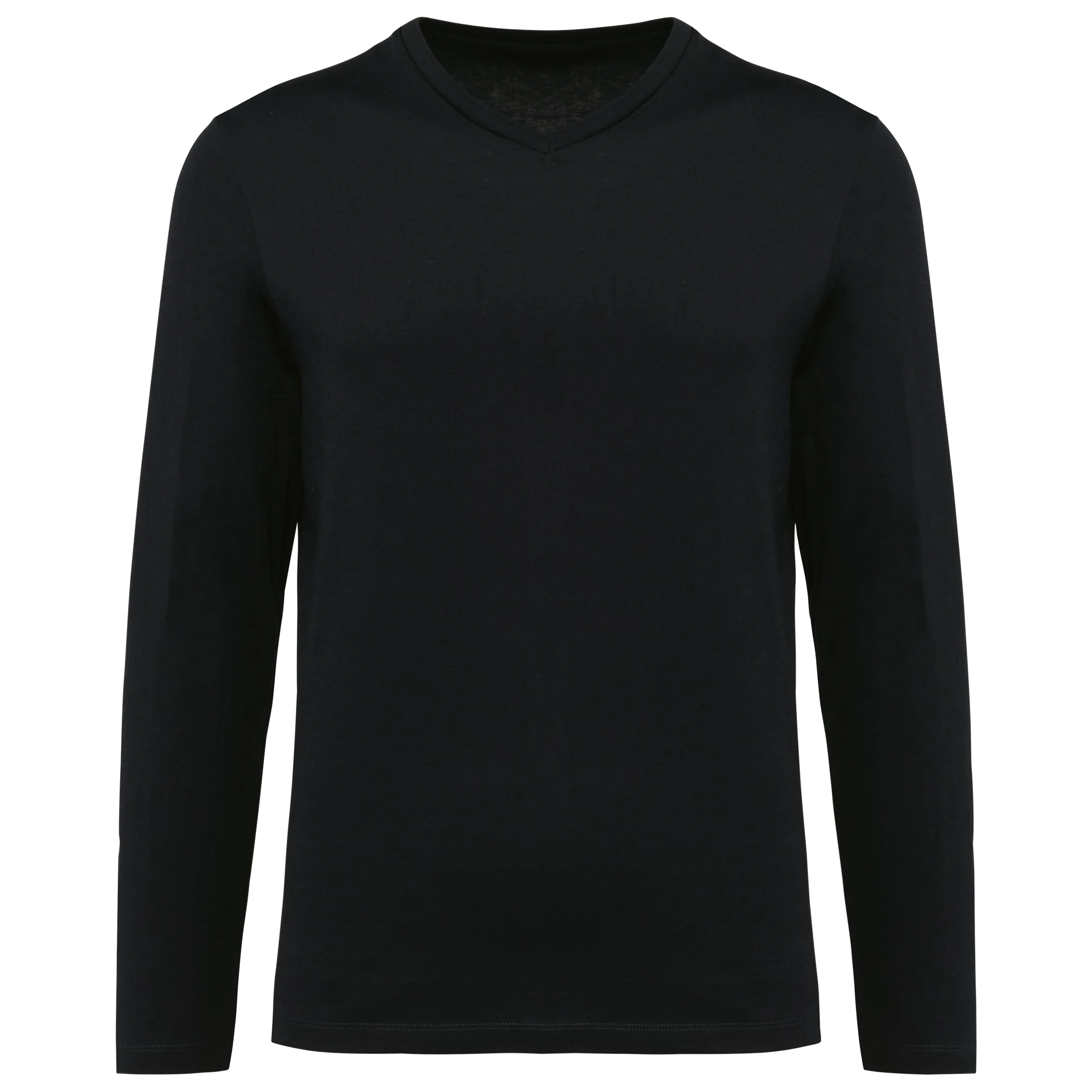 PK306 - T-shirt Supima® col V manches longues homme - Occifloc