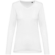 PK307 - T-shirt Supima® col V manches longues femme - Occifloc