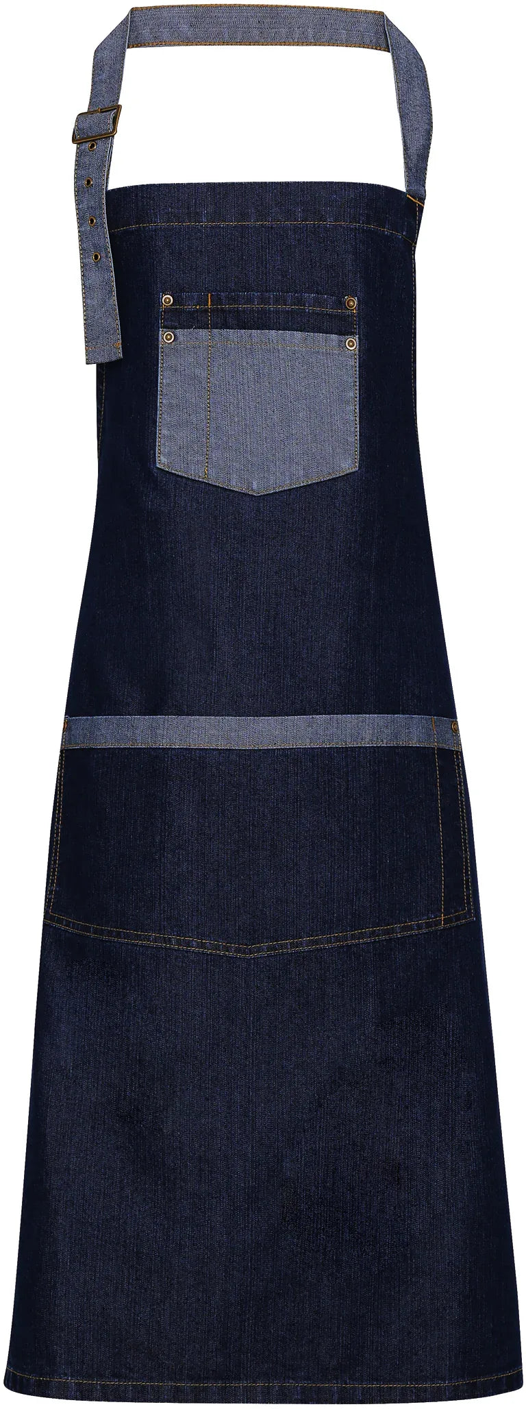PR127 - Tablier Denim à bavette 
