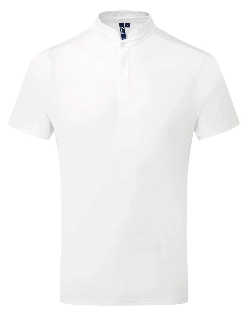 PR646 - Polo de cuisinier Coolchecker Essential à manches courtes - Occifloc