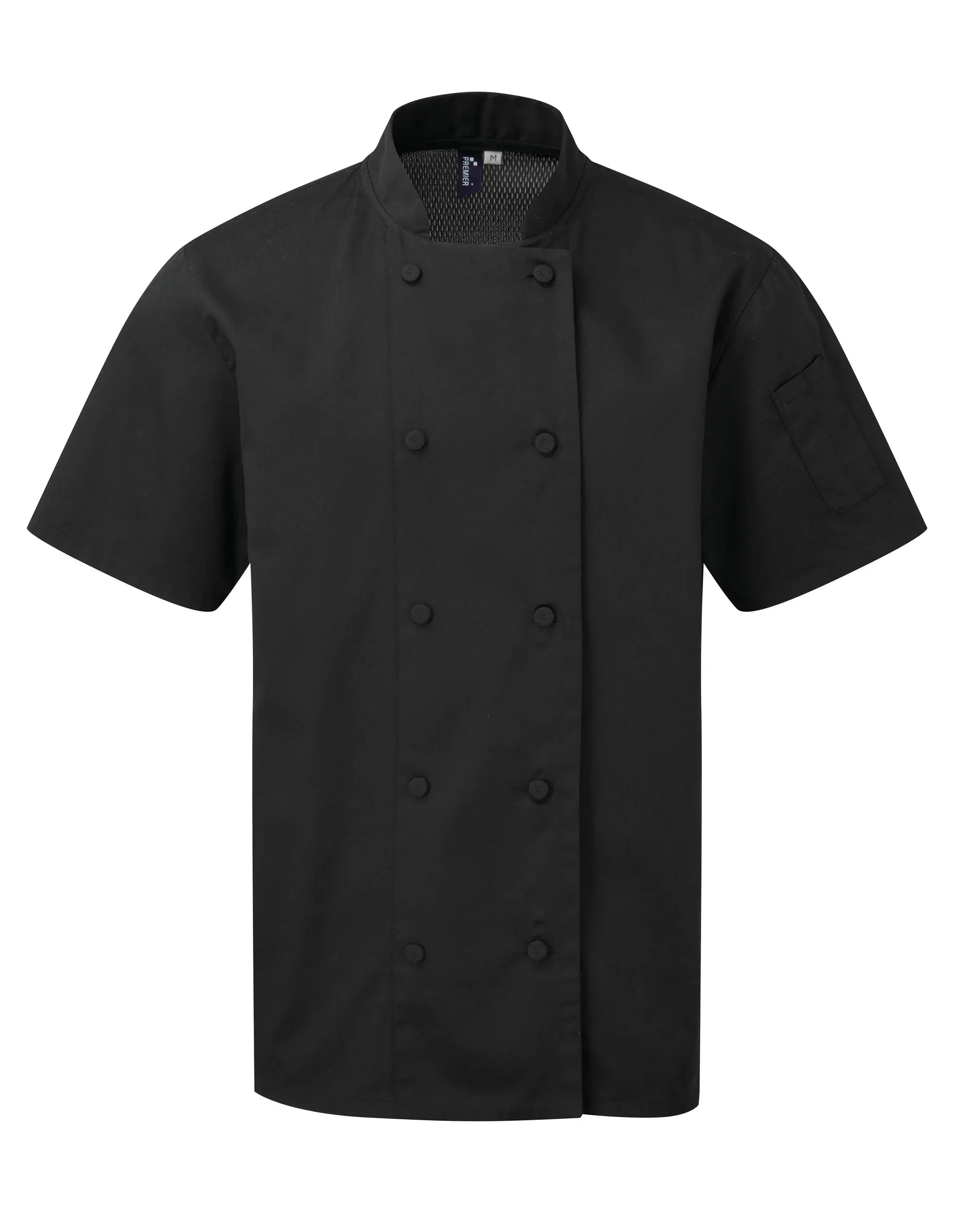 PR902 - Veste chef cuisinier manches courtes Coolchecker® - Occifloc