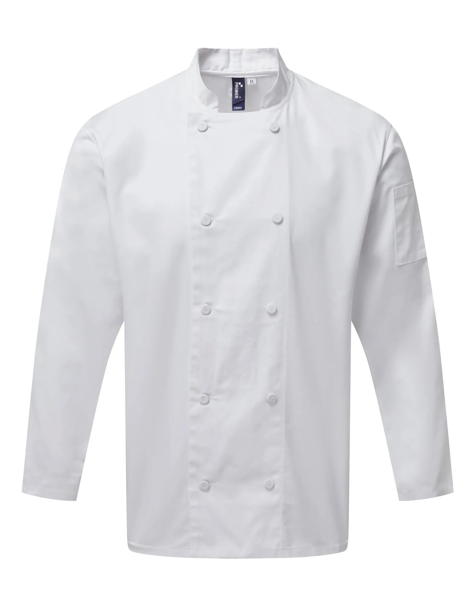 PR903 - Veste chef cuisinier manches longues Coolchecker® - Occifloc