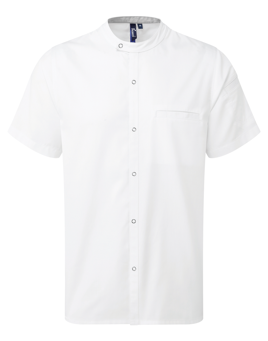 PR904 - Veste chef cuisinier manches courtes Premier