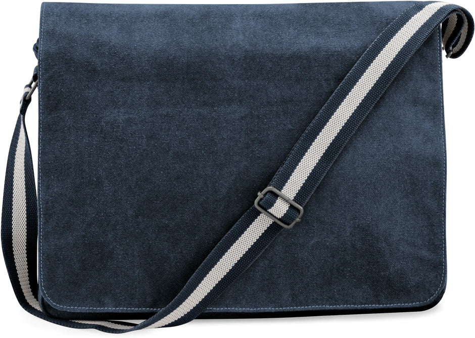 QD610 - Sac courrier vintage en toile - Occifloc