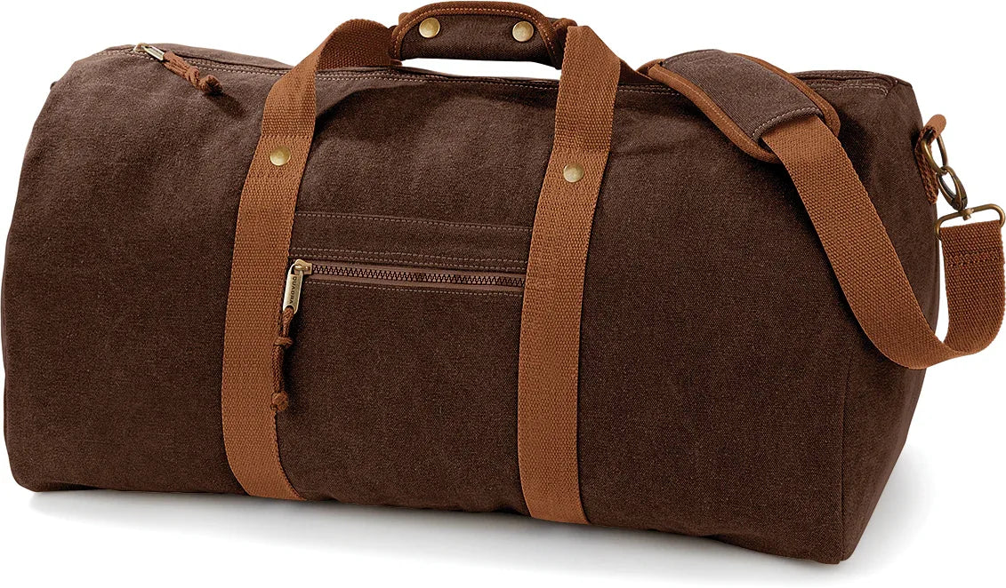 QD613 - Sac de voyage vintage en toile - Occifloc