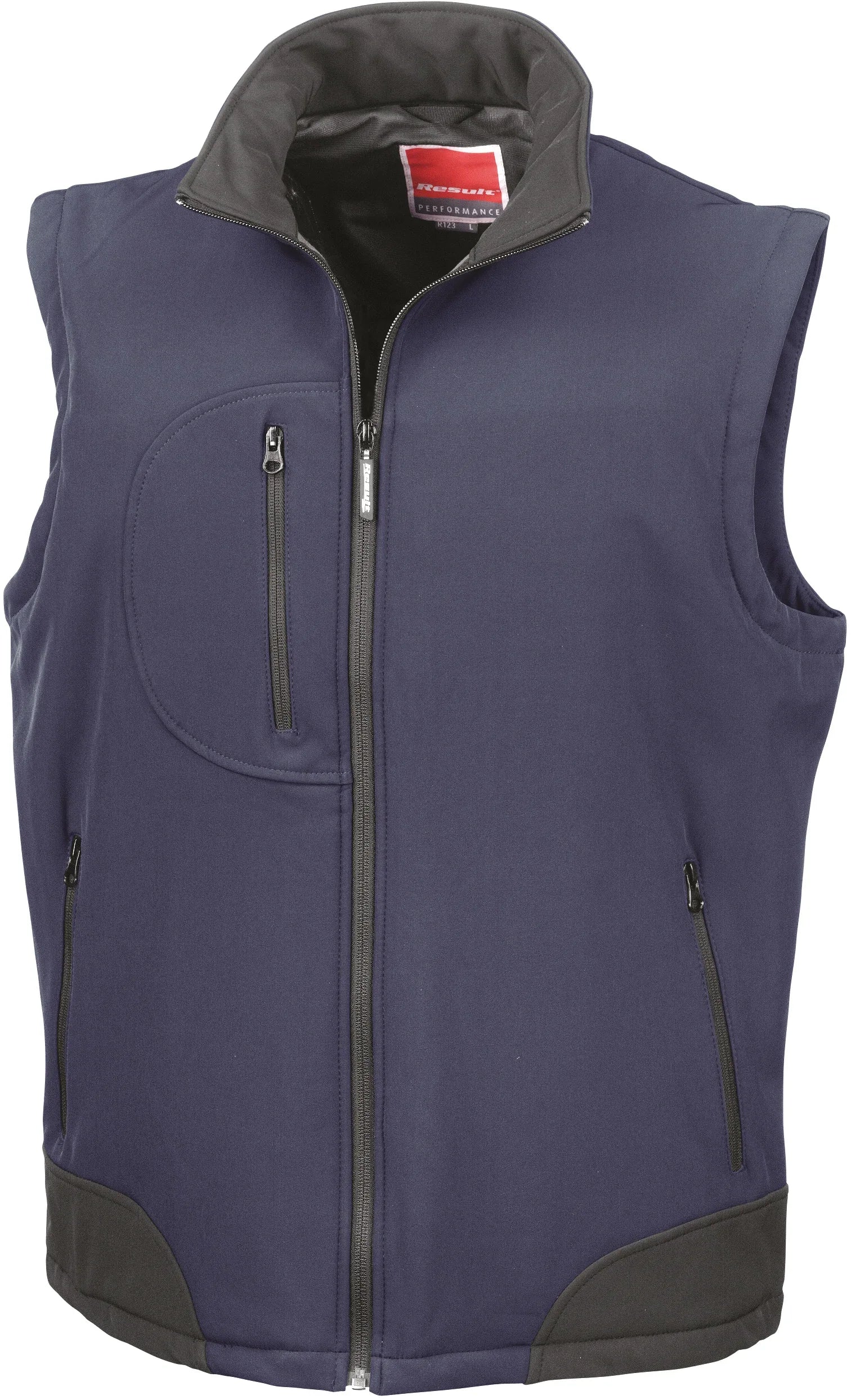 R123 - Bodywarmer softshell Result
