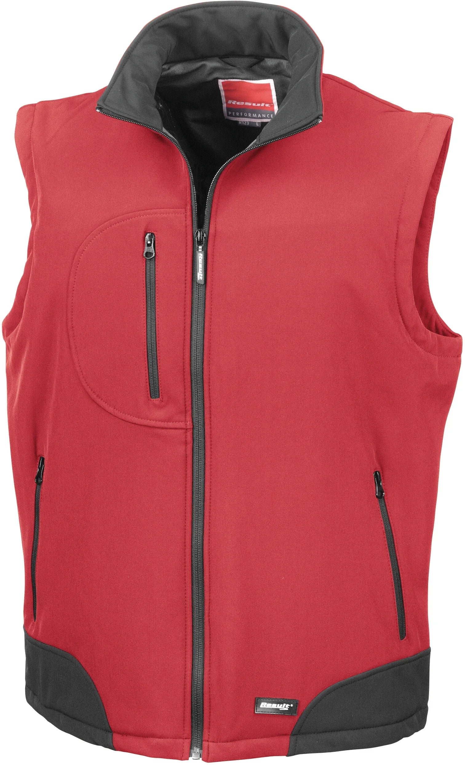 R123 - Bodywarmer softshell Result