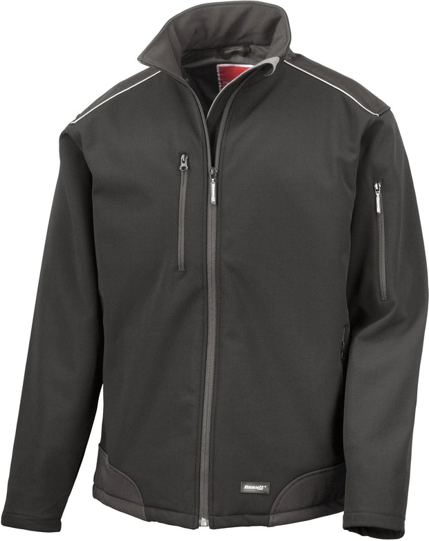 R124 - Veste de travail softshell Ripstop avec Cordura® Result