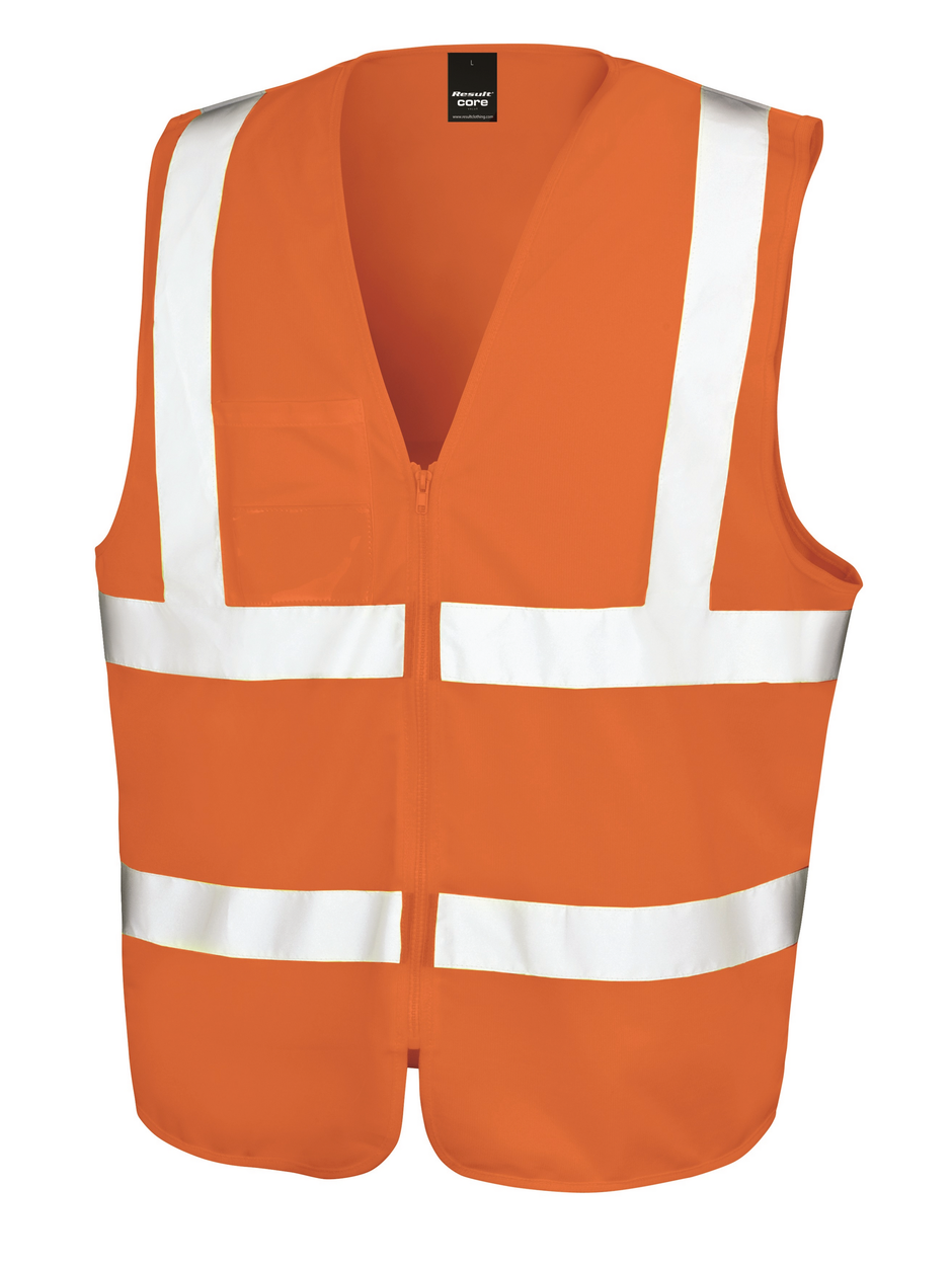 R202X - Gilet de sécurité zippé Result