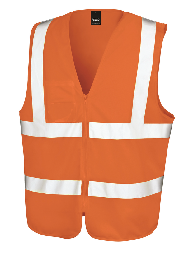 R202X - Gilet de sécurité zippé Result