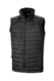 R238X - Gilet softshell rembourré black compass recyclé Result