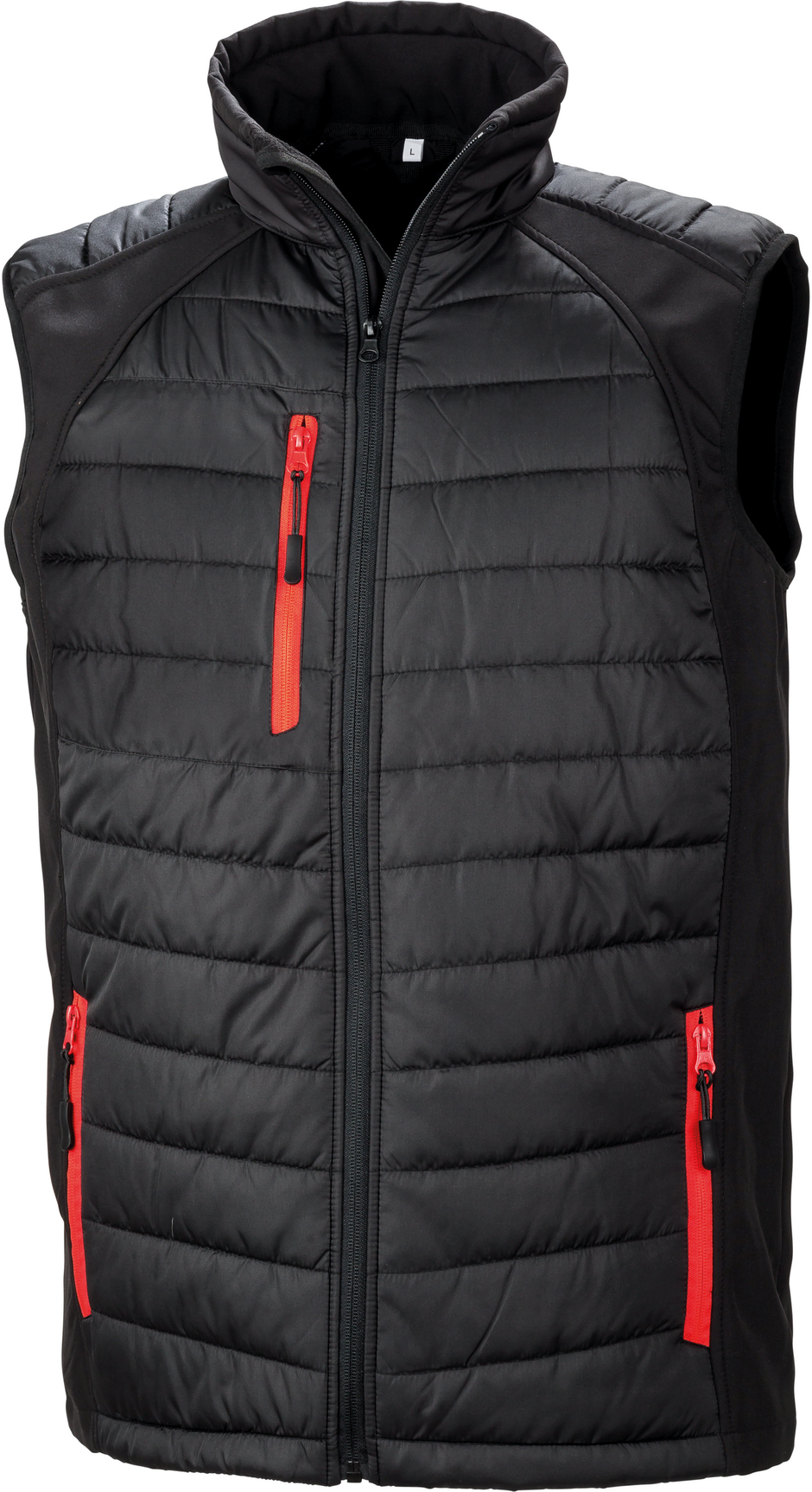 R238X - Gilet softshell rembourré black compass recyclé Result