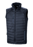 R238X - Gilet softshell rembourré black compass recyclé Result