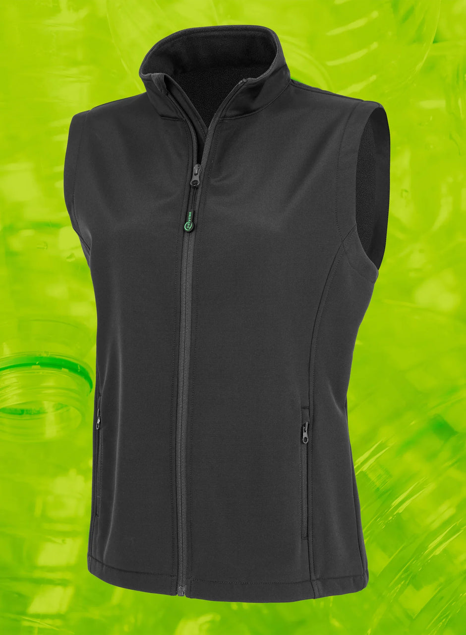 R902F - Bodywarmer softshell femme recyclé Result