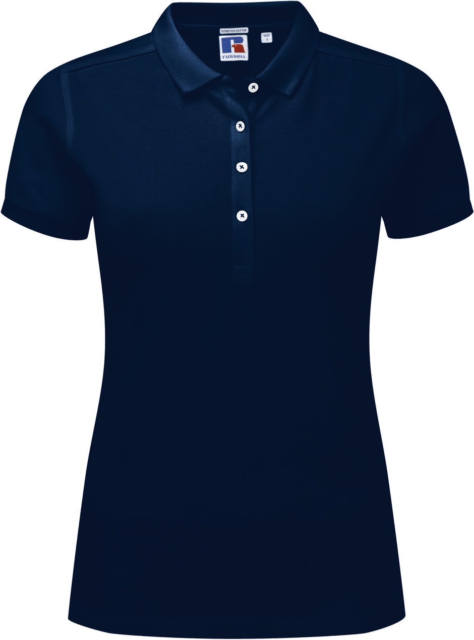 RU566F - Polo Stretch Femme Russell