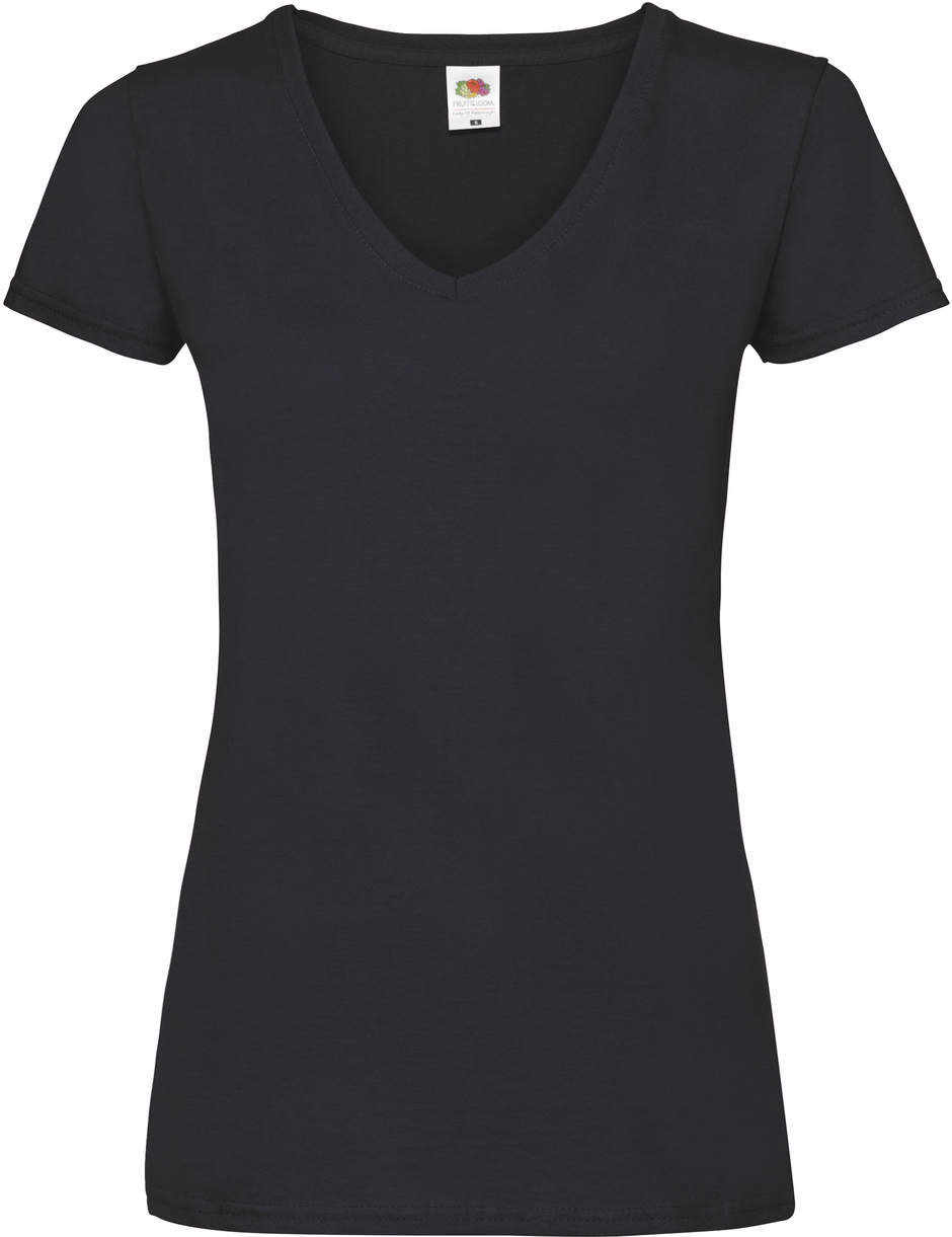 SC61398 - T-shirt femme col v Valueweight (61-398-0) Fruit of the Loom