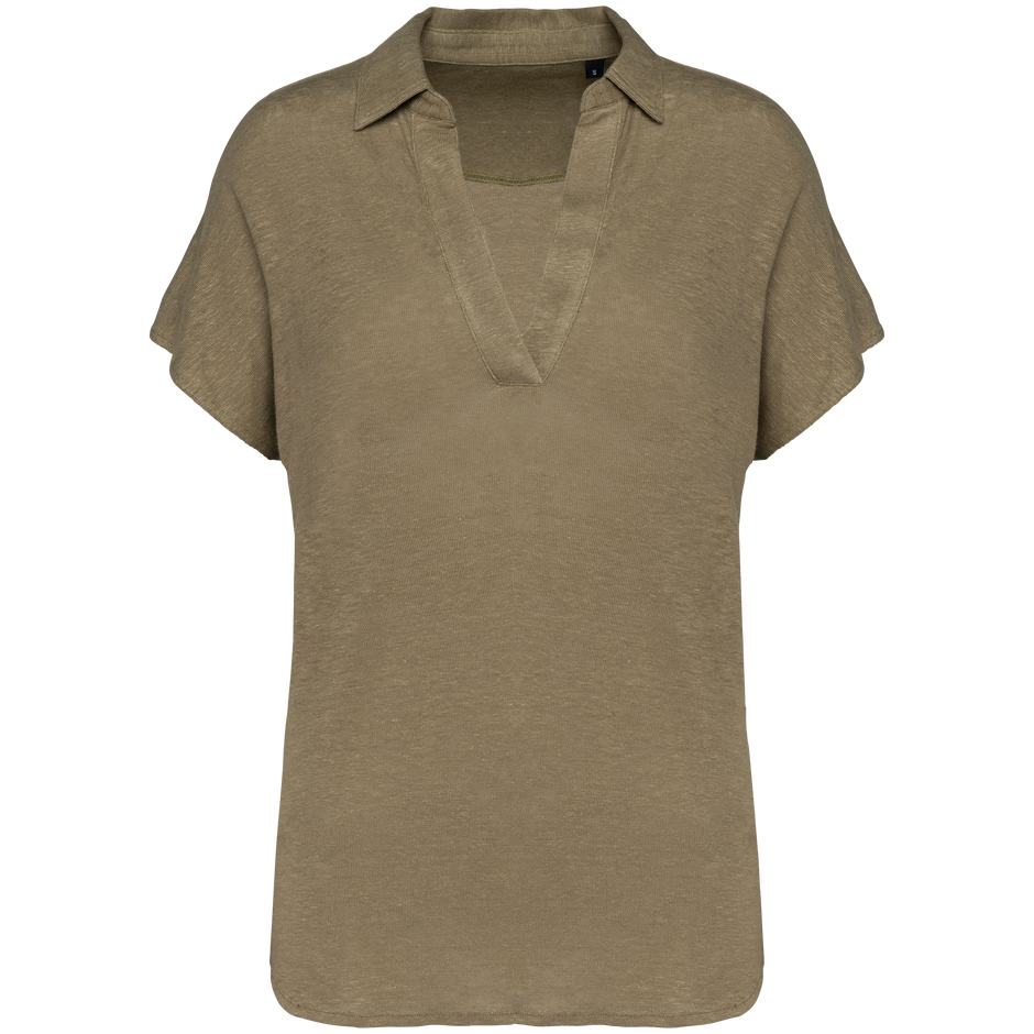 SP221 - Polo en lin femme Spasso
