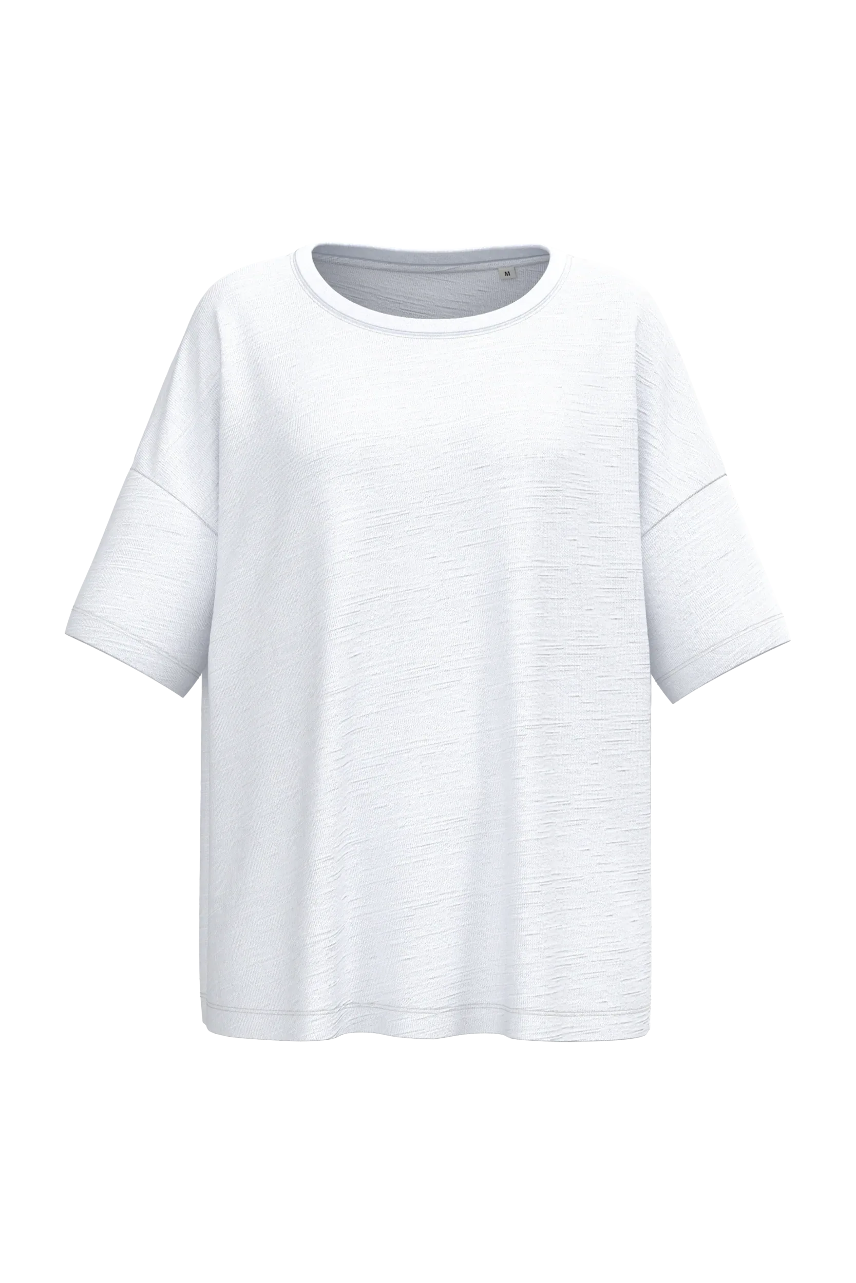 SP304 - T-shirt écoresponsable slub oversize femme - Occifloc