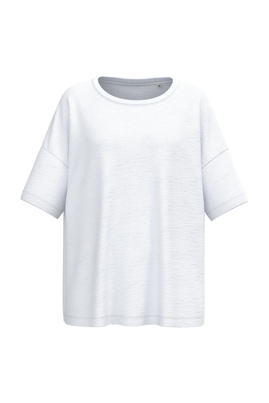 SP304 - T-shirt écoresponsable slub oversize femme - Occifloc