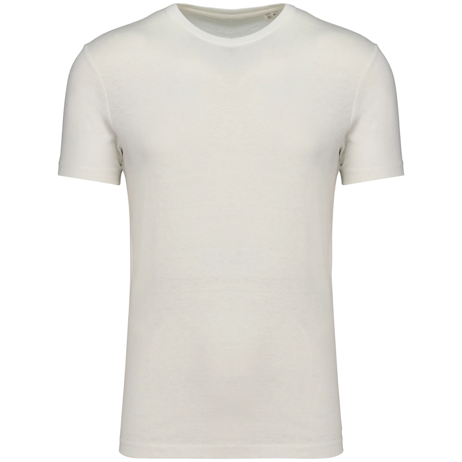 SP325 - T-shirt écoresponsable en coton bio et lin unisexe - Occifloc