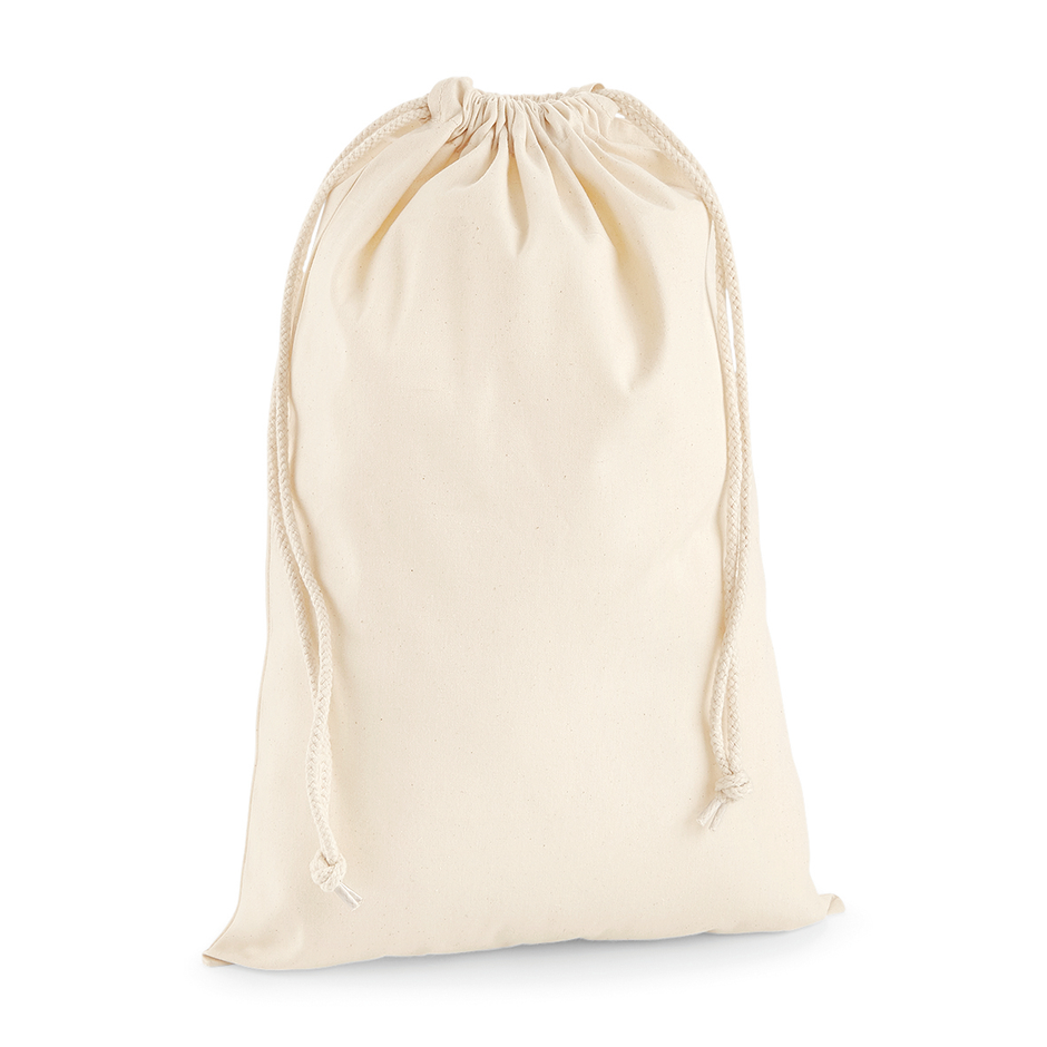 W216 - Sac cordelette en coton premium Westford Mill