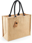 W407 - Sac shopping classique en jute - Occifloc
