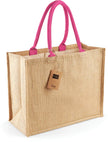 W407 - Sac shopping classique en jute - Occifloc