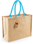 W407 - Sac shopping classique en jute - Occifloc
